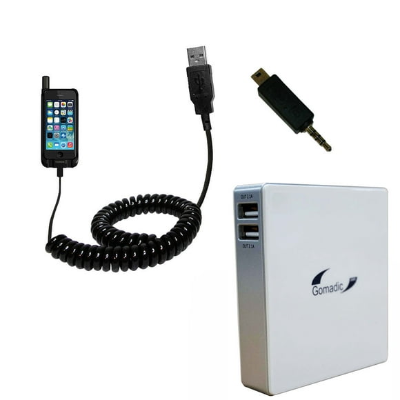 globarstar GPS 1700 Generic USB DC Charging Charger Cable Cord for thuraya xt/ sg2520 